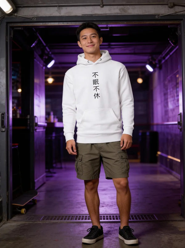 Literal: Without sleep or rest. Idiomatic: To work day and night; tireless devotion to a task.