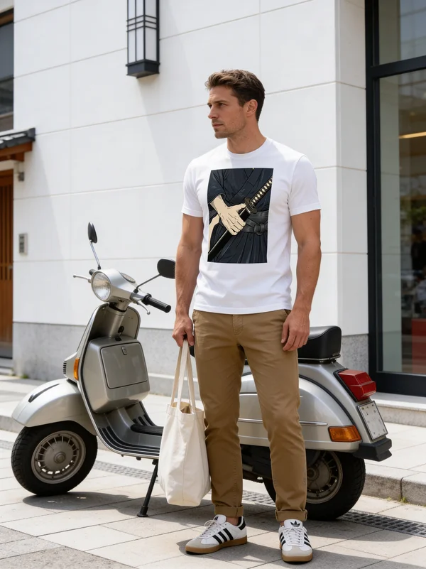 Breaking the seal of the scabbard; to prepare to draw one's sword.